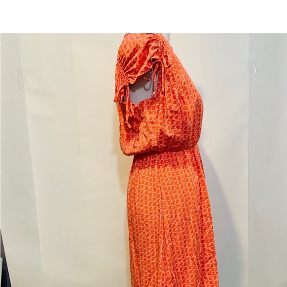 ⭐️ ANTHROPOLOGIE Maeve Carlotta Ruched Dress - Picture 5 of 8